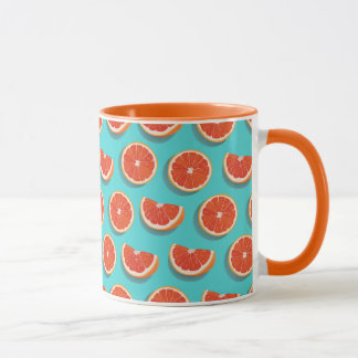 Mug Motif orange juteux doux