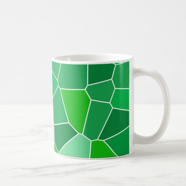 Mug Motif organique moderne frais (Droite)