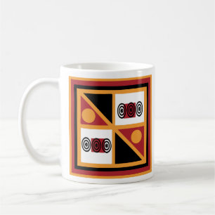 Mug Motif orné de la tribu africaine