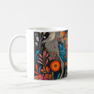 Mug Motif Otomi couleur Whimsical