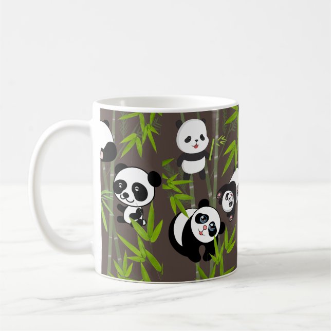 Mug Motif panda chinois (Gauche)