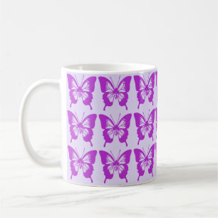 Mug Motif papillon pourpre