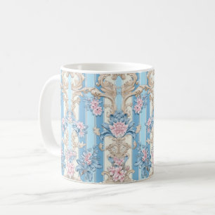 Mug Motif pastel baroque