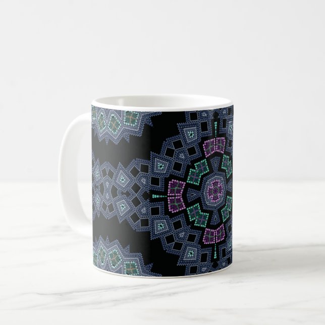 Mug Motif perlé (Devant gauche)
