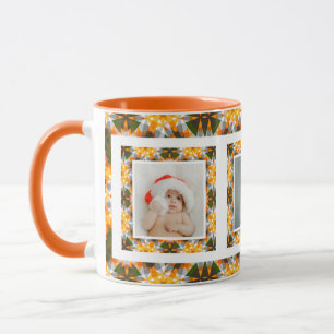 Mug Motif personnalisé de joyeuse automne Photo Image 
