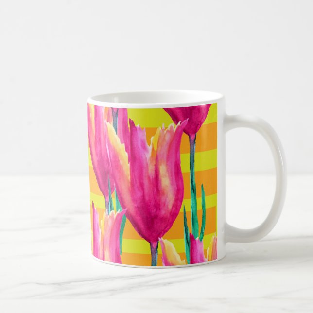 Mug motif Pinik Tulips (Droite)