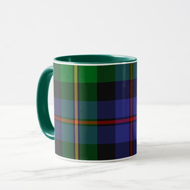Mug Motif plaid écossais (Devant gauche)