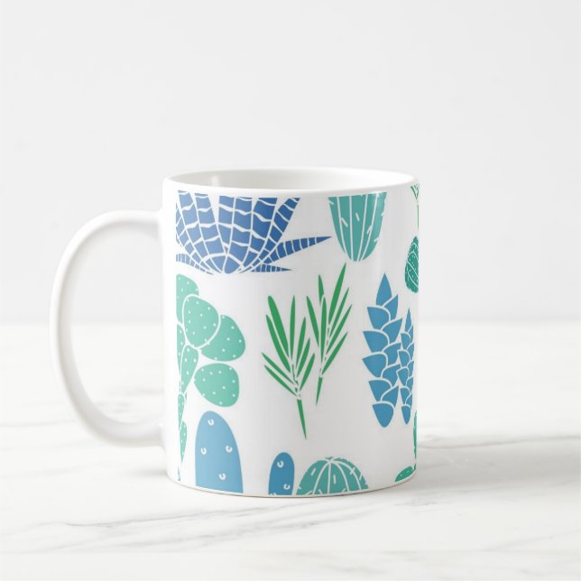 Mug motif plante (Gauche)