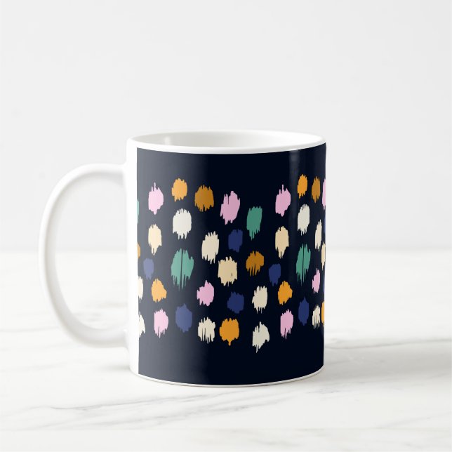 Mug Motif pois transparent (Gauche)