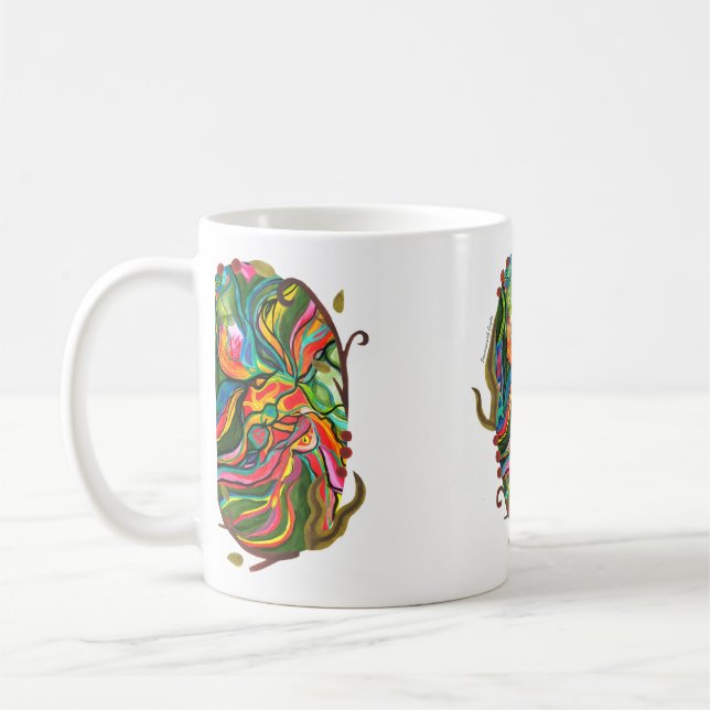 Mug Motif Portail Abstrait d'origine (Gauche)