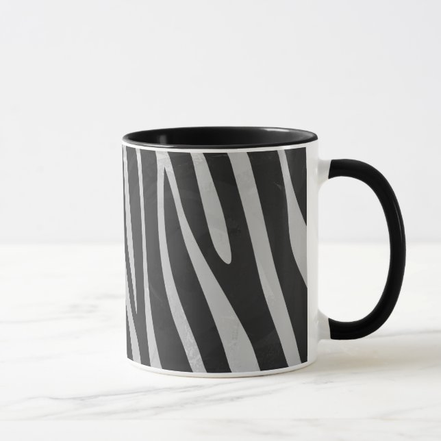 Mug Motif Poster de animal branché Zebra créé par Imag (Droite)