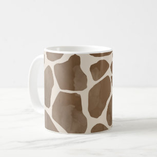 Mug Motif Poster de animal Giraffe