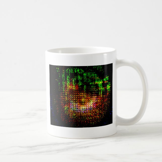 Mug motif radar kaleidoscope (Droite)