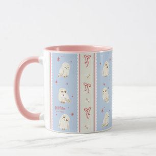 Mug Motif rayé de la Poste aux hiboux d'Hedwig