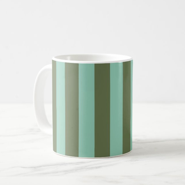 Mug Motif rayure Shutters & Pear (Devant gauche)