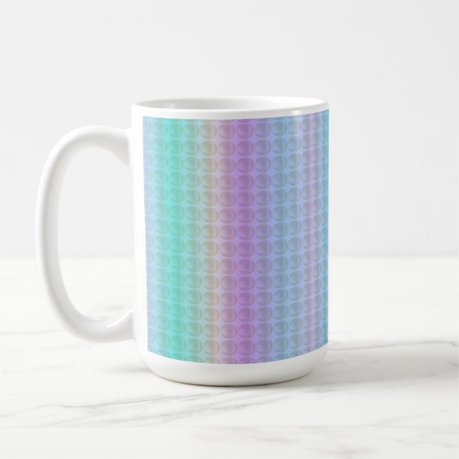Mug Motif rayures mignonnes et pois (Gauche)