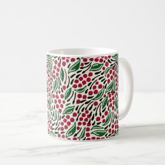 Mug Motif Red Berries