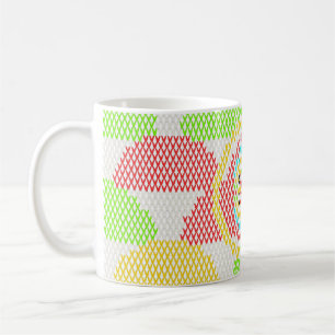Mug Motif rétro Art nouveau