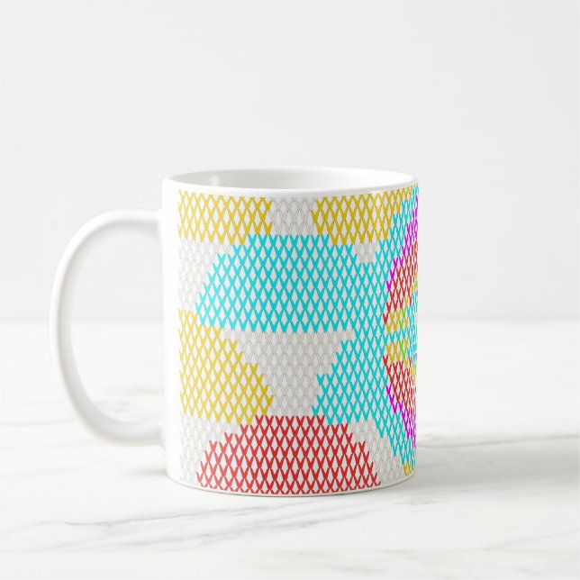 Mug Motif rétro Art nouveau  (Gauche)
