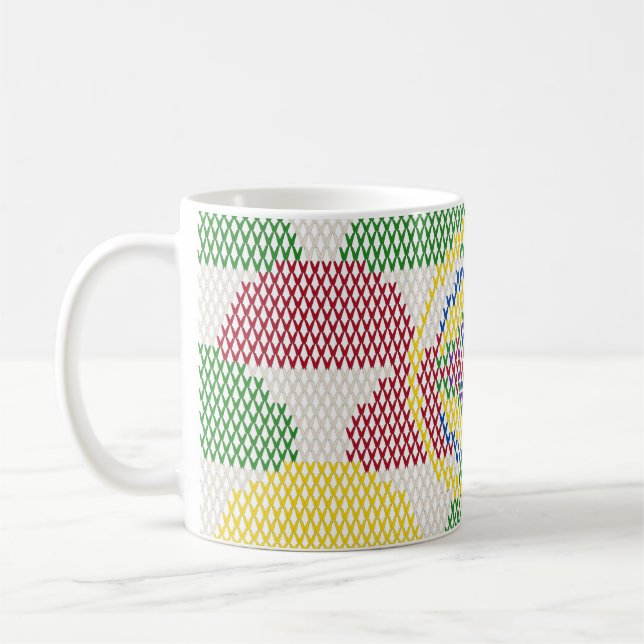 Mug Motif rétro Art nouveau  (Gauche)