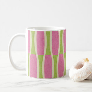 Mug Motif rétro Mid-Century Moderne