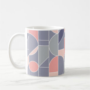 Mug Motif rétro Rose gris sans joint