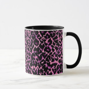Mug Motif rose Cheetah
