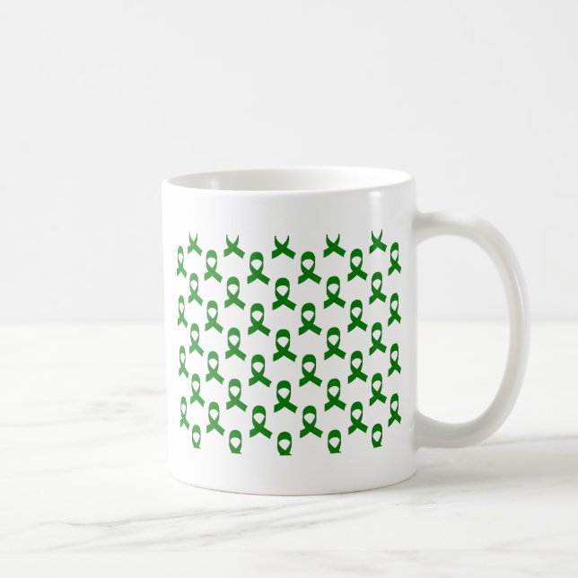 Mug Motif Ruban Vert (Droite)