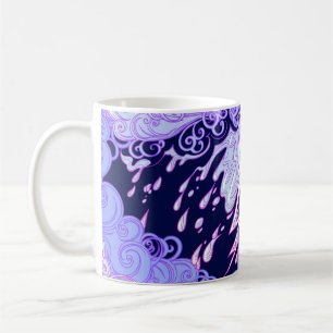 Mug Motif sans couture. Clo décorative de style rétro