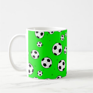 Mug Motif sans couture de ballon de football