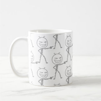Mug Motif sans couture de bonhomme allumette - Drôle