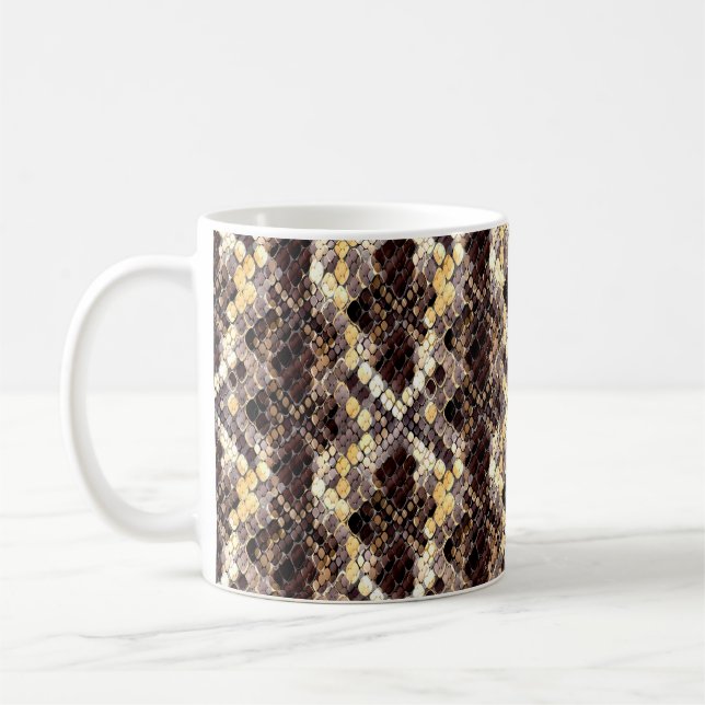 Mug Motif sans couture de design sauvage. Arrière - pl (Gauche)