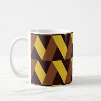 Mug Motif sans couture de la ligne Zig-Zag de luxe