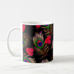 Mug Motif sans couture décorative avec belle waterco