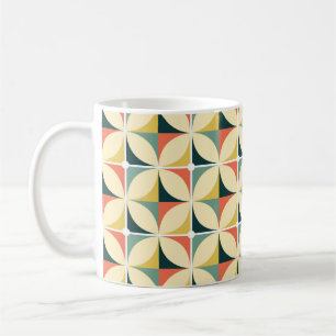 Mug Motif sans couture rétro des années 60 et 70, vint