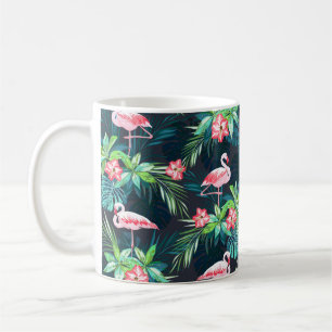 Mug Motif sans couture tropicale estivale avec bir fla