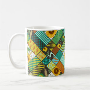 Mug Motif sans joint avec céréales, tournesol
