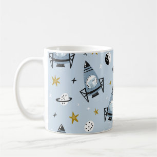Mug Motif sans soudure enfant avec espace dessiné à la