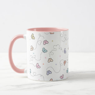 Mug Motif sans voile papillon