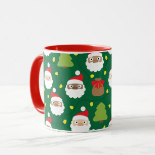 Mug Motif Santa Clauses
