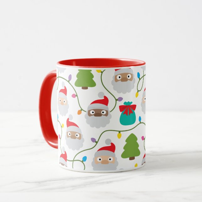 Mug Motif Santa Clauses (Devant gauche)