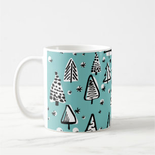 Mug Motif scandinave sans couture de Noël ha