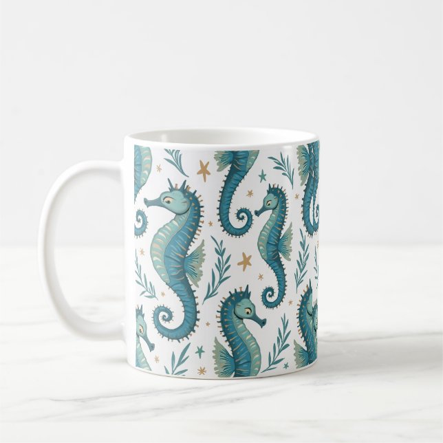 Mug motif Seahorse (Gauche)