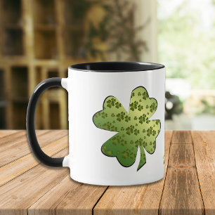Mug Motif shamrock personnalisé