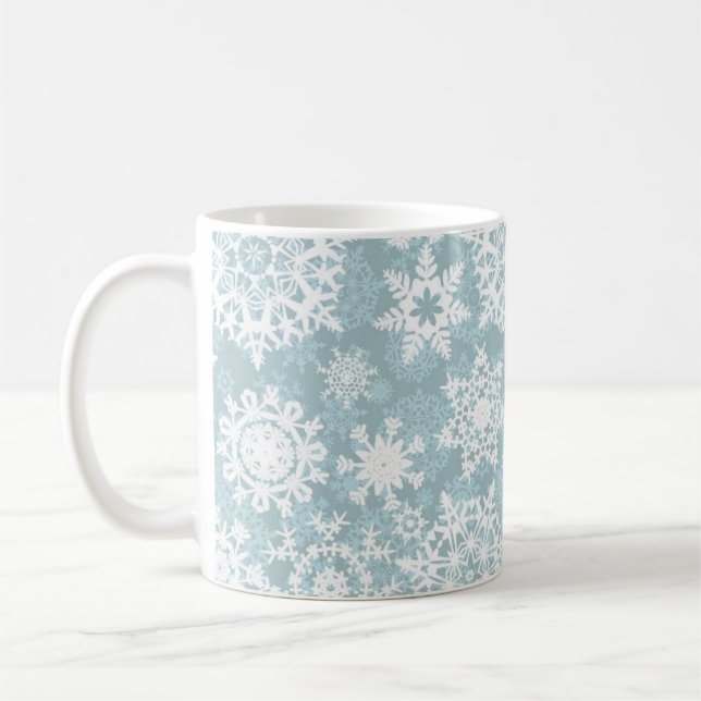 Mug Motif Snowflake (Gauche)