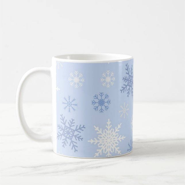 Mug Motif Snowflake (Gauche)