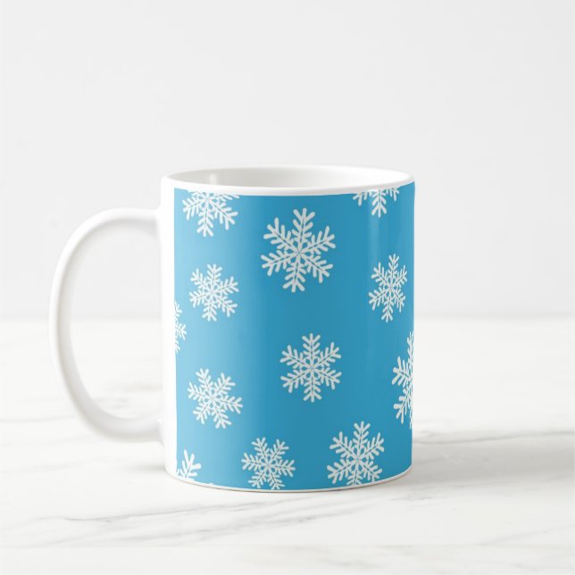 Mug Motif Snowflake (Gauche)