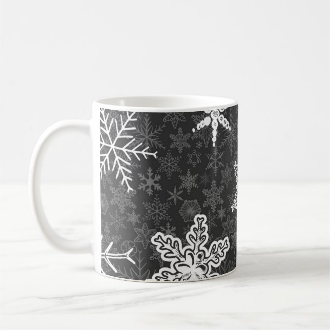 Mug Motif Snowflake (Gauche)