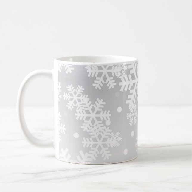 Mug Motif Snowflake (Gauche)