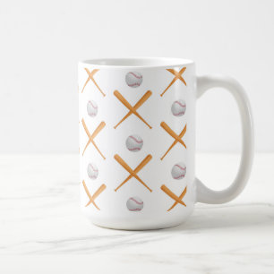Mug Motif sportif de baseball Batup